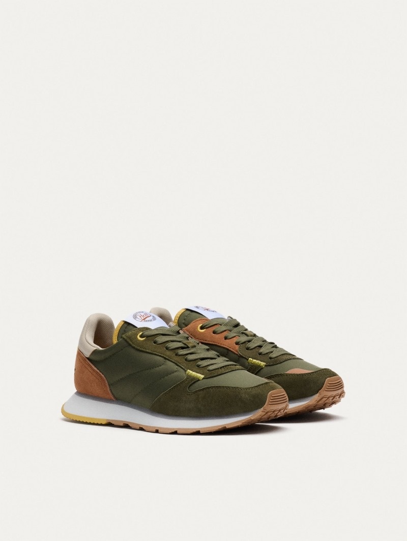 Women's HOFF Thebes Sneakers Olive Philippines | V1R-9824