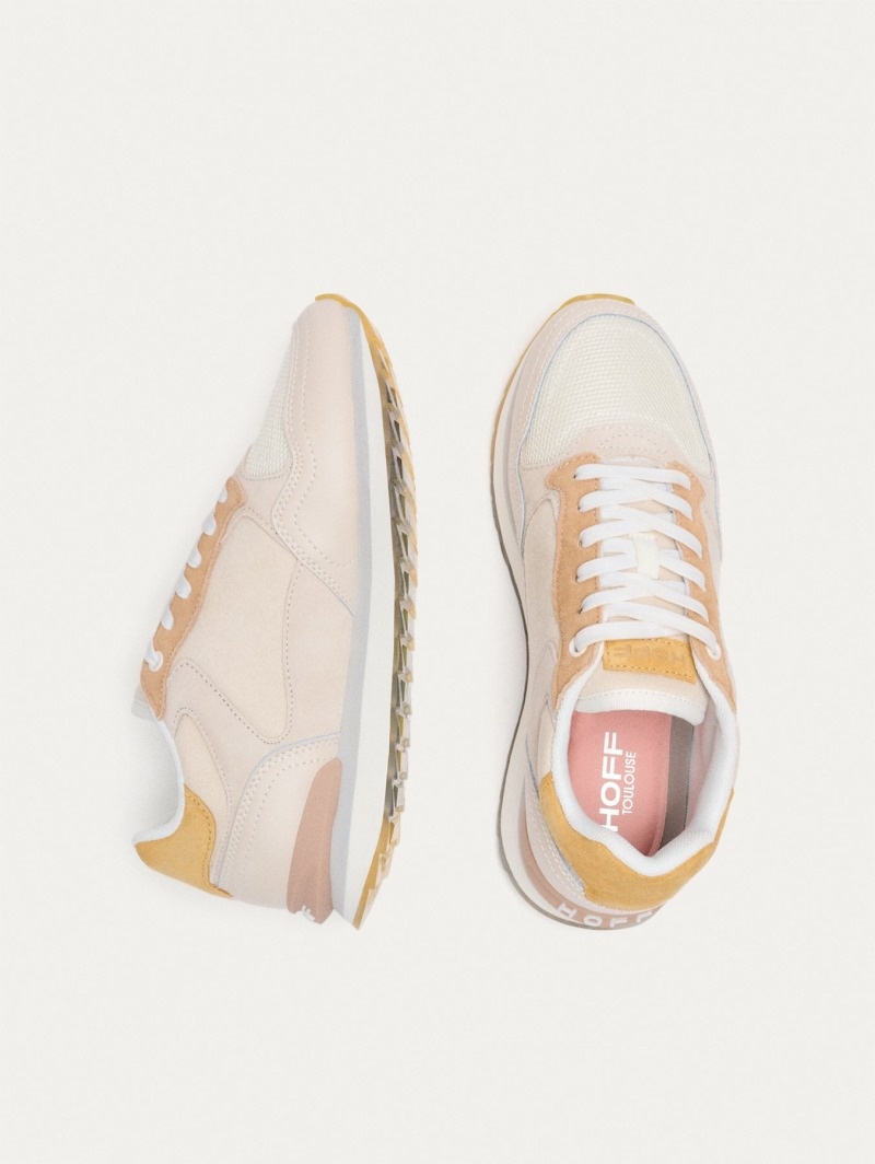 Women's HOFF Toulouse Sneakers Beige / Yellow Philippines | O7B-1817